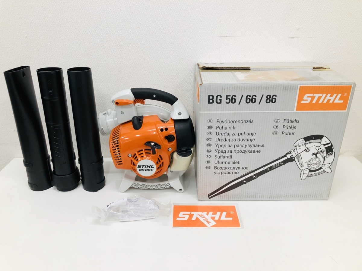 STIHL(スチール)のエンジンブロワ「BG86C-E 」 を買取いたしました