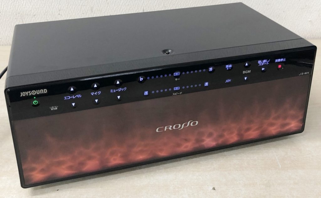 カラオケ ジョイサウンド CROSSO JSWX ジャンク品 - オーディオ機器